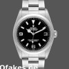 Super Clone Unisex's Rolex Explorer 36mm Men's-SRL156 14270-Stainless Steel-Black Dial Black