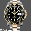 Super Clone Men's Rolex GMT-Master II 40mm Men's-116713LN-Stainless Steel-Black Dial Black