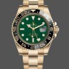 Super Clone Men's Rolex GMT-Master II 40mm Men's-116718LN-Oyster Bracelet-Green Dial Green