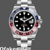 Super Clone Men's Rolex GMT-Master II 40mm Men's-116719BLRO-White Gold-Pepsi-Black Dial Black