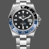 Super Clone Men's Rolex GMT‑Master II-126710BLNR 0003, 40mm, Stainless Steel, Black Dial, Men’s Black
