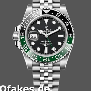 Super Clone Men's Rolex GMT‑Master II-126720VTNR, 40mm, Stainless Steel, Black Dial, Men’s Black