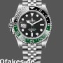 Super Clone Men's Rolex GMT‑Master II-126720VTNR, 40mm, Stainless Steel, Black Dial, Men’s Black