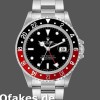 Super Clone Men's Rolex GMT‑Master II-16710, 40mm, Black Dial, Black Red Coke Bezel, Men’s Black