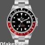 Super Clone Men's Rolex GMT‑Master II-16710, 40mm, Black Dial, Black Red Coke Bezel, Men’s Black