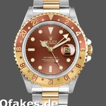 Super Clone Men's Rolex GMT‑Master II-16713, 40mm, White Gold, Chocolate Dial, Men’s Chocolate