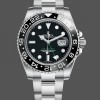 Super Clone Men's Rolex GMT-Master II 40mm Black Bezel 116710LN Men's Timepiece Black Dial