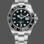 Super Clone Men's Rolex GMT-Master II 40mm Black Bezel 116710LN Men's Timepiece Black Dial