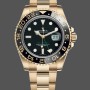 Super Clone Men's Rolex GMT-Master II 40mm Black Dial 116718LN Yellow Gold Men's Black Dial