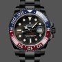 Super Clone Men's Rolex GMT‑Master II 40-126710BLRO 0002, Pepsi, Black Dial, Black Dial