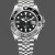 Super Clone Men's Rolex GMT Master II-M126710GRNR 0003, 40mm, Steel & 18K Yellow Gold, Automatic, Black Dial Black
