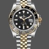 Super Clone Unisex's Rolex Day Date 36-128349RBR 0006, White Gold, Pave Rainbow Dial Diamond
