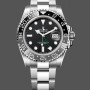 Super Clone Men's Rolex GMT-Master II Green and Black Bezel M126710GRNR 40MM Automatic Black
