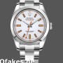 Super Clone Men's Rolex Milgauss 40mm Men's-116400-Automatic-White Dial White