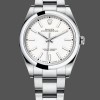 Super Clone Men's Rolex Oyster Perpetual 39mm Men's-114300-White Dial White