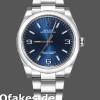 Super Clone Unisex's Rolex Oyster Perpetual 36mm Unisex-116000-Blue Dial-Automatic Blue