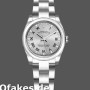 Super Clone Women's Rolex Oyster Perpetual 26mm Women's-176200-Silver Roman Numeral Dial Silver