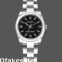 Super Clone Women's Rolex Oyster Perpetual 26mm Women's-176200-Stainless Steel-Blue Index Dial Blue