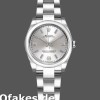 Super Clone Women's Rolex Oyster Perpetual 26mm Women's-176200-Stainless Steel-Silver Dial Silver