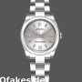 Super Clone Women's Rolex Oyster Perpetual 26mm Women's-176200-Stainless Steel-Silver Dial Silver