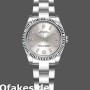 Super Clone Women's Rolex Oyster Perpetual 26mm Women's-176234-Silver Dial-Pink Baton Silver