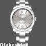 Super Clone Women's Rolex Oyster Perpetual 31mm Women's-177200-Silver Dial-Pink Markers Silver