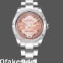 Super Clone Women's Rolex Oyster Perpetual 31mm Women's-177210-Pink Maxi Arabic Dial Pink