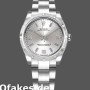 Super Clone Women's Rolex Oyster Perpetual 31mm Women's-177210-Silver Dial-Blue Hour Markers Silver