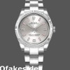 Super Clone Women's Rolex Oyster Perpetual 31mm Women's-177210-Silver Dial-Pink Hour Markers Silver