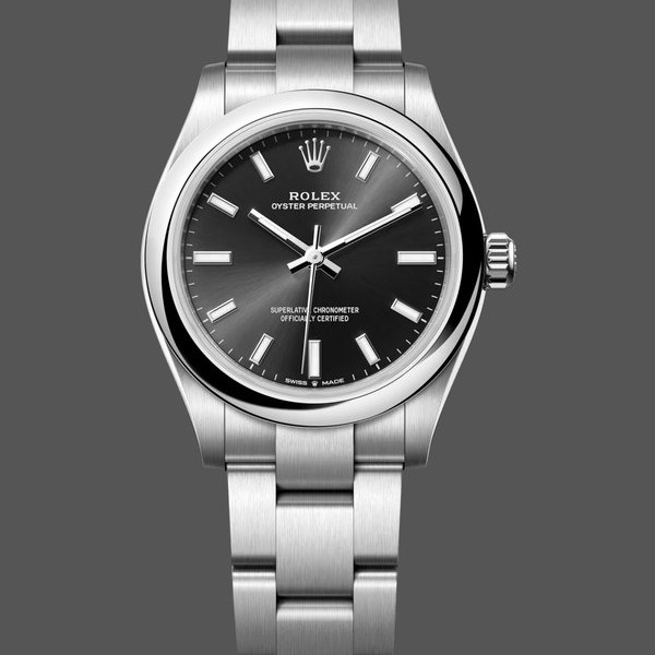 Super Clone Women's Rolex Oyster Perpetual 31-277200, Black Dial, Women’s Black Dial