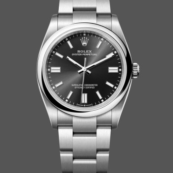 Super Clone Women's Rolex Oyster Perpetual 36-126000 0002, Oystersteel, Black Dial