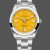 Super Clone Men's Rolex Oyster Perpetual-124300, Oystersteel, Yellow Dial Yellow Dial