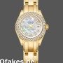 Super Clone Women's Rolex Pearlmaster 29mm Women's-80298-White MOP Dial Luxury
