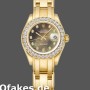 Super Clone Women's Rolex Pearlmaster 29mm Women's-80298-Yellow Gold-MOP Dial Luxury