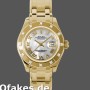 Super Clone Women's Rolex Pearlmaster 29mm Women's-80318-White MOP Dial Luxury