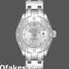Super Clone Women's Rolex Pearlmaster 29mm Women's-80319-Silver Diamond Dial Luxury