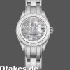 Super Clone Women's Rolex Pearlmaster 34mm Women's-81339-White MOP Diamond Dial Luxury