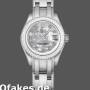 Super Clone Women's Rolex Pearlmaster 34mm Women's-81339-White MOP Diamond Dial Luxury