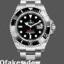 Super Clone Men's Rolex Sea-Dweller 43mm Men's-126600-Stainless Steel-Black Dial Black