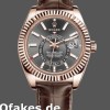 Super Clone Men's Rolex Sky-Dweller 42mm Men's-326135-Dark Rhodium Dial Dark Rhodium