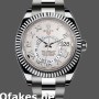 Super Clone Men's Rolex Sky-Dweller 42mm Men's-326939-Fluted Bezel-Ivory Dial Ivory<br />