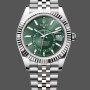 Super Clone Women's Rolex Oyster Perpetual 31-277200 0007, Turquoise Blue Dial, Women’s Blue Dial