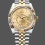 Super Clone Men's Rolex Sky Dweller 42mm Champagne Dial Jubilee M336933 0002 Men's Luxury Champagne Dial