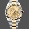 Super Clone Men's Rolex Sky‑Dweller-336933 0001, 42mm, Yellow Gold, Champagne Dial Champagne Dial