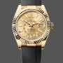 Super Clone Men's Rolex Sky‑Dweller-m336238 0001, 42mm, Yellow Gold