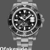 Super Clone Men's Custom Rolex Submariner-Carbon Fiber, Custom Edition, Black