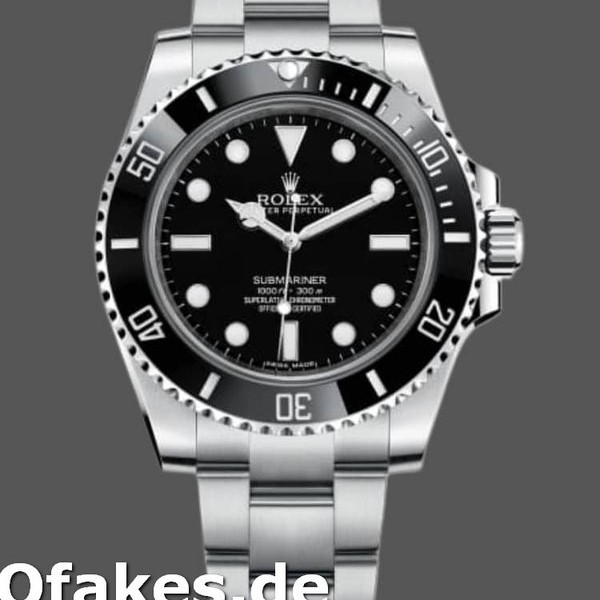 Super Clone Men's Rolex Submariner 40mm Men's-114060-Stainless Steel-Black Dial Black