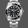 Super Clone Men's Rolex Submariner 41mm Men's-124060-Oyster-Stainless Steel-Black Dial Black