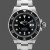 Super Clone Men's Rolex Submariner 40mm Men's-16610-Stainless Steel-Black Dial Black