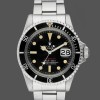 Super Clone Men's Rolex Submariner 40mm Men's-1680-Stainless Steel Case-Black Dial Black